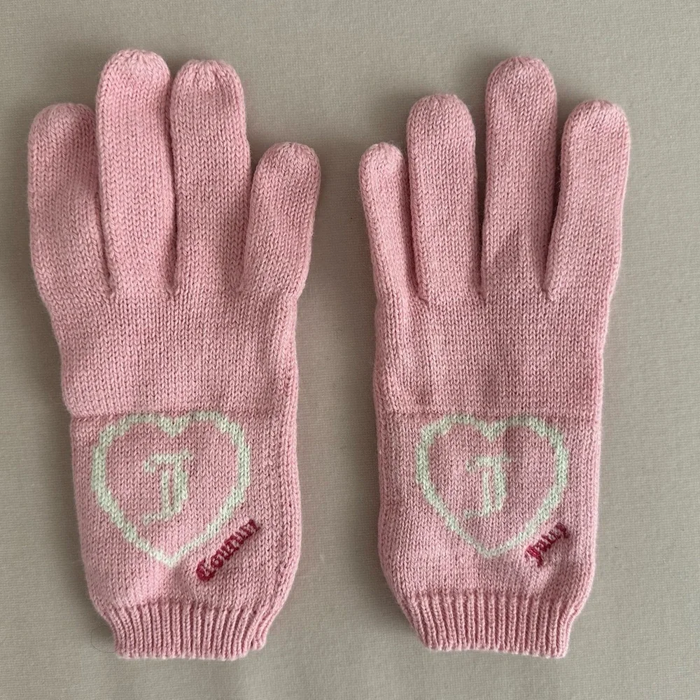Juicy Couture Pink Gloves